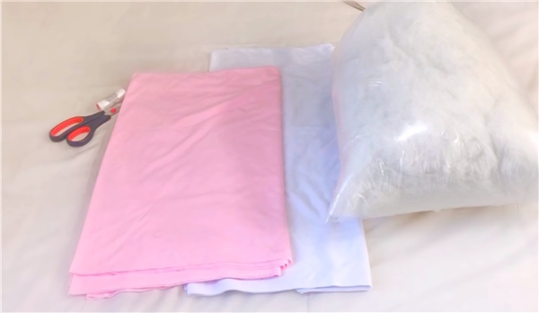 almofada-em-nó-materiais