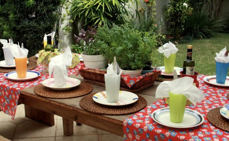 jogo americano com chita