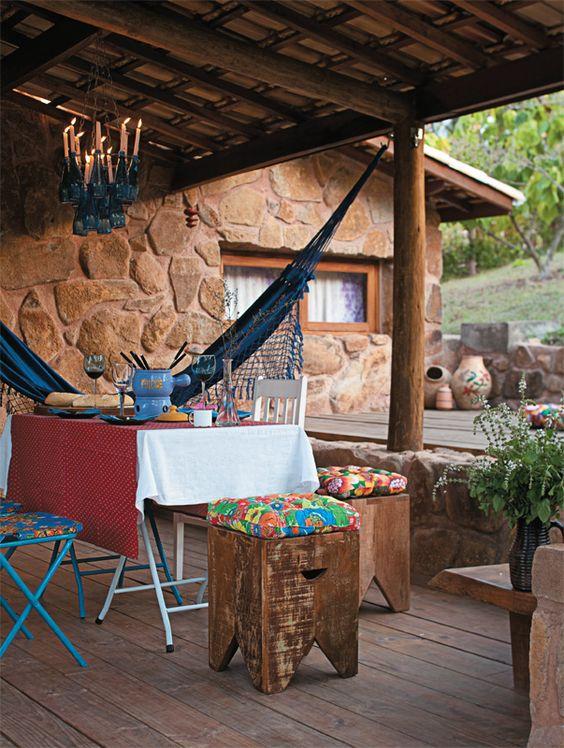 chita na decoração