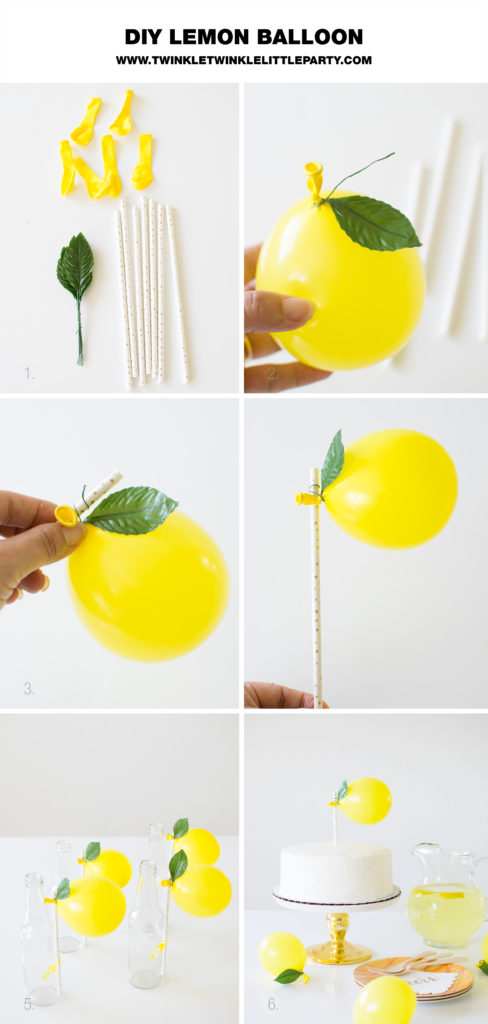 balão de limão